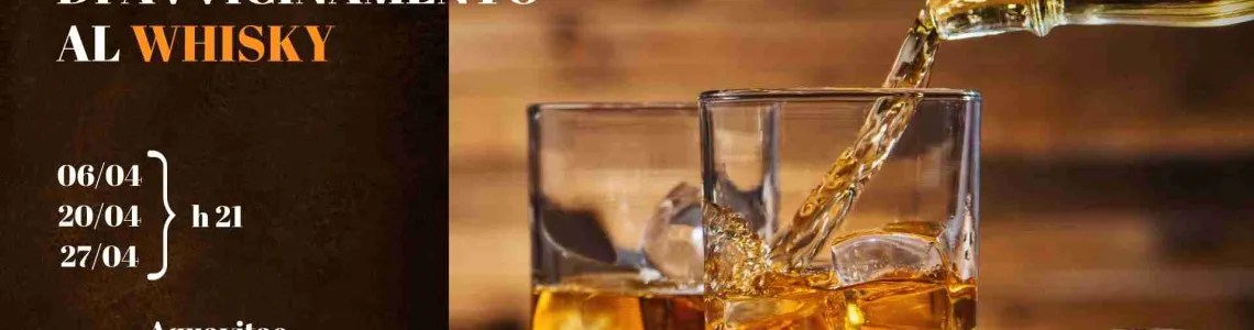 Domani ultima lezione del video corso sul whisky