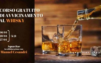 Domani ultima lezione del video corso sul whisky