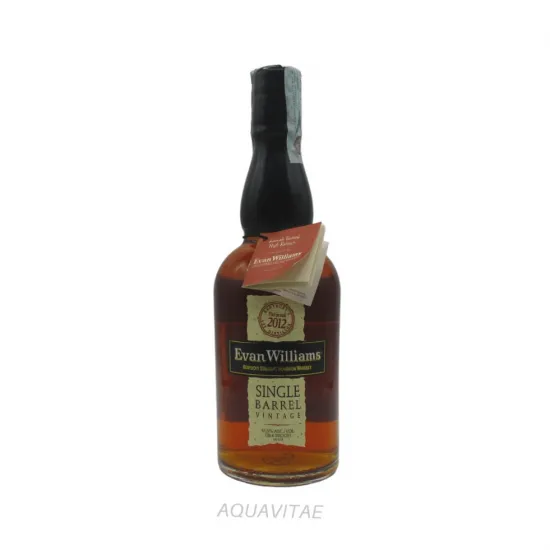 Evan Williams Single Barrel Vintage 2012