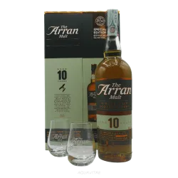 Arran 10 Year Old Gift Pack + 2 Bicchieri