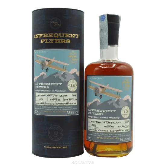 Infrequent Flyers Miltonduff 12 Year Old Cask 6342