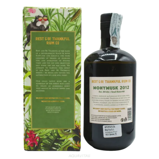 Rest & Be Thankful - Monymusk 2012 Small Batch Rum