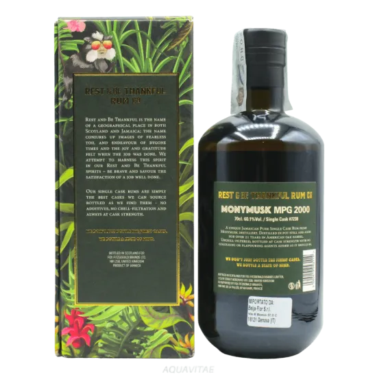 Rest & Be Thankful - Monymusk 2000 Cask Pure Single Jamaican Rum