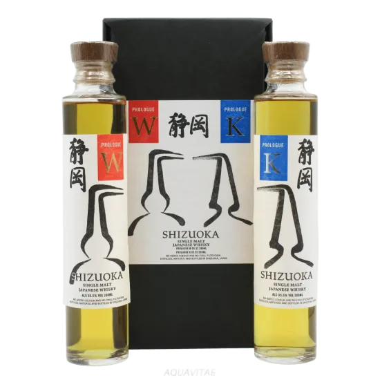 Shizuoka Prologue "K" & "W" Japanese Whisky (2 x 200ml)