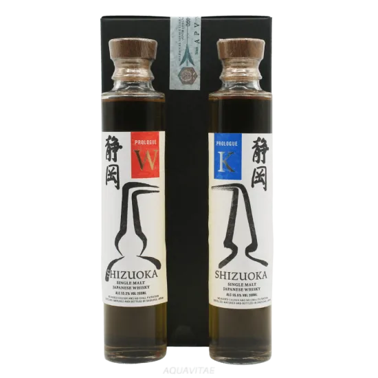 Shizuoka Prologue "K" & "W" Japanese Whisky (2 x 200ml)