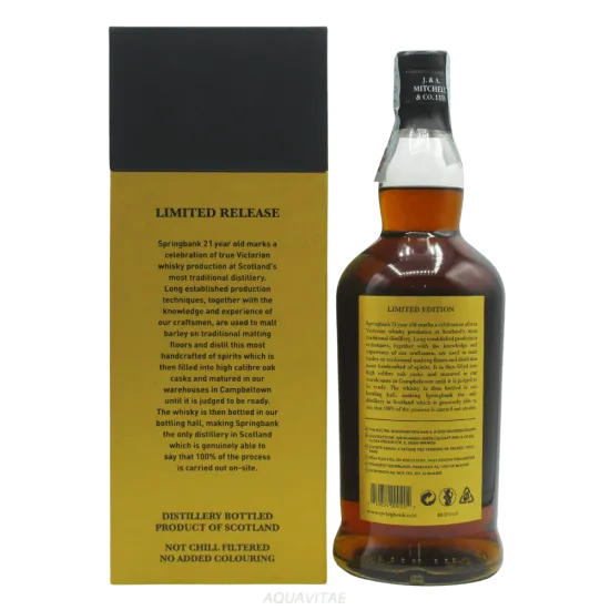 Springbank 21 Year Old Limited Release 2024