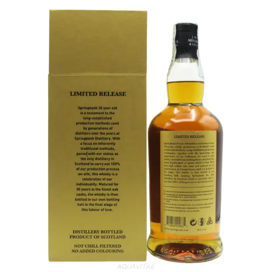 Springbank 30 Year Old Limited Release 2025