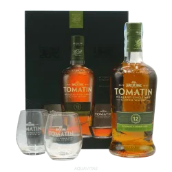 Tomatin 12 Year Old Cofanetto + 2 Bicchieri