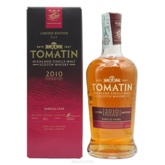 Tomatin 12 Year Old Italian Collection Barolo Cask