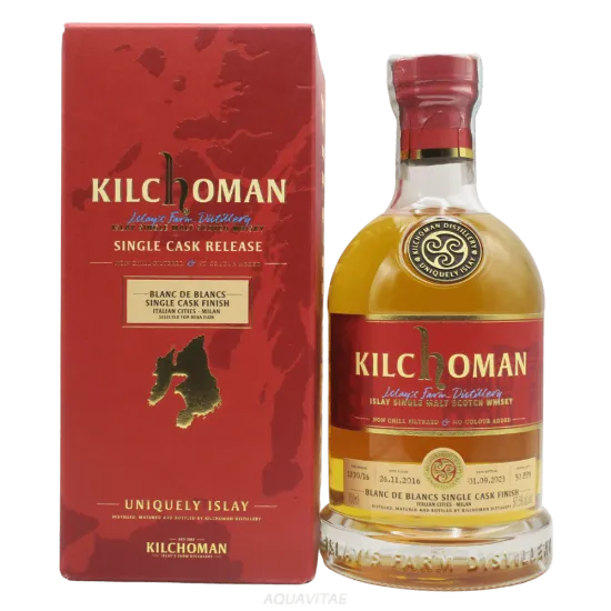 Kilchoman Italian Cities Edition No.1 Milan Blanc de Blancs Single Cask