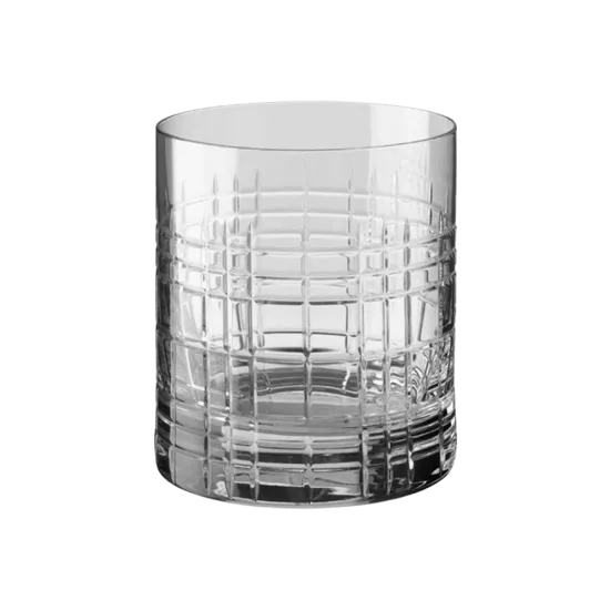Carved Whisky Tumbler 380 ml