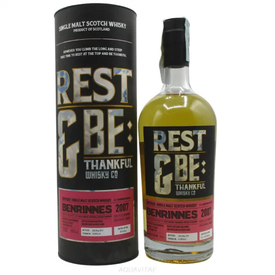 Rest & Be Thankful Benrinnes 2007 Bourbon Cask