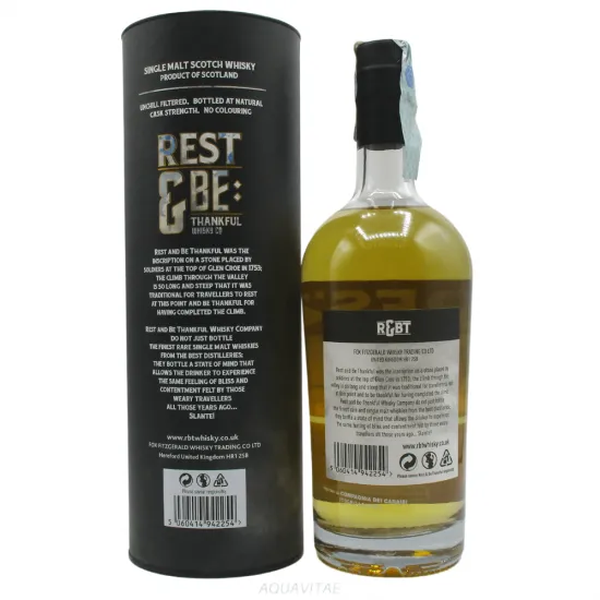 Rest & Be Thankful Benrinnes 2007 Bourbon Cask