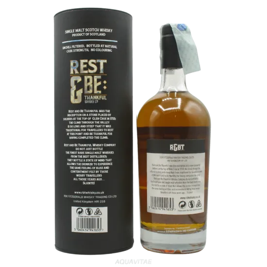 Rest & Be Thankful Tormore 1995 Bourbon Cask