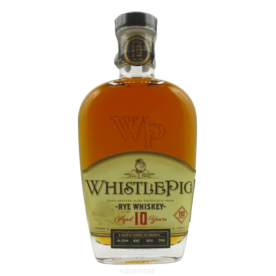 WhistlePig Straight Rye Whiskey 10 Year Old 
