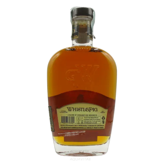 WhistlePig Straight Rye Whiskey 10 Year Old 