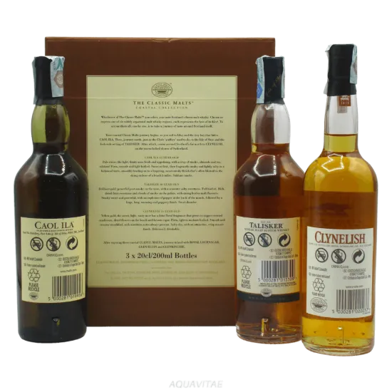 The Classic Malts Coastal Collection (3x200ml)