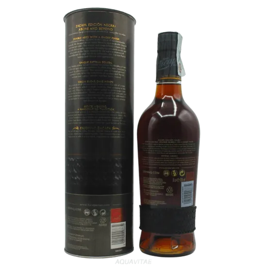 Zacapa Edición Negra Solera Gran Reserva + 2 Bicchieri Zacapa Omaggio