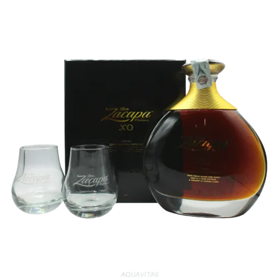 Zacapa XO Solera Gran Reserva Especial Gift Pack + 2 Bicchieri