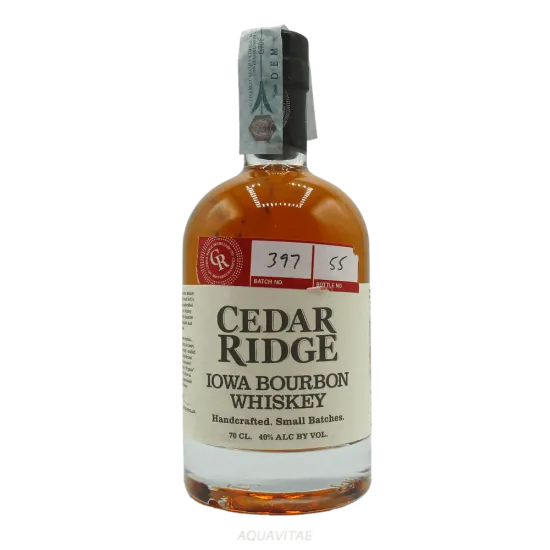 Cedar Ridge Iowa Bourbon