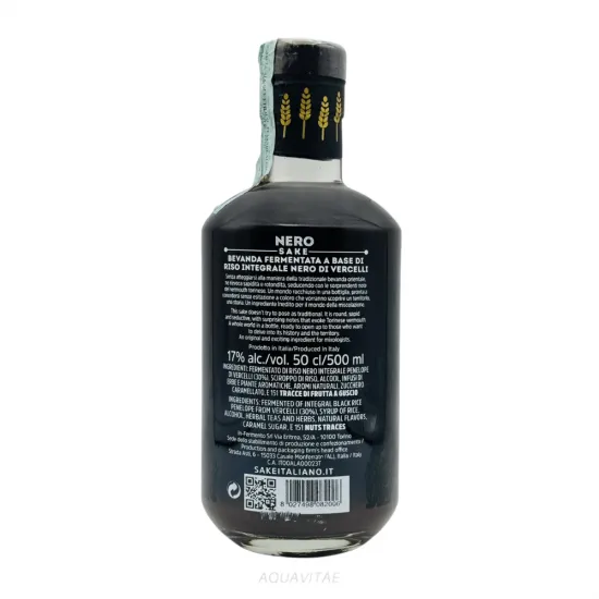 Nero Sakè Italiano In Fermento