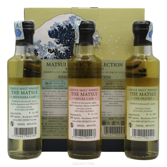 Matsui Whisky Collection 3 x 200ml 