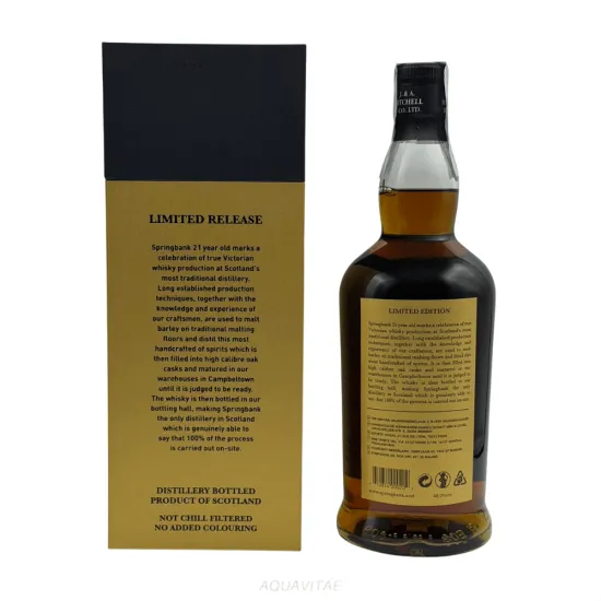 Springbank 21 Year Old Limited Release 2025
