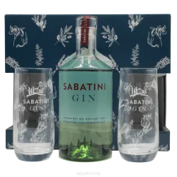 Sabatini Gin Gift pack + 2 Bicchieri