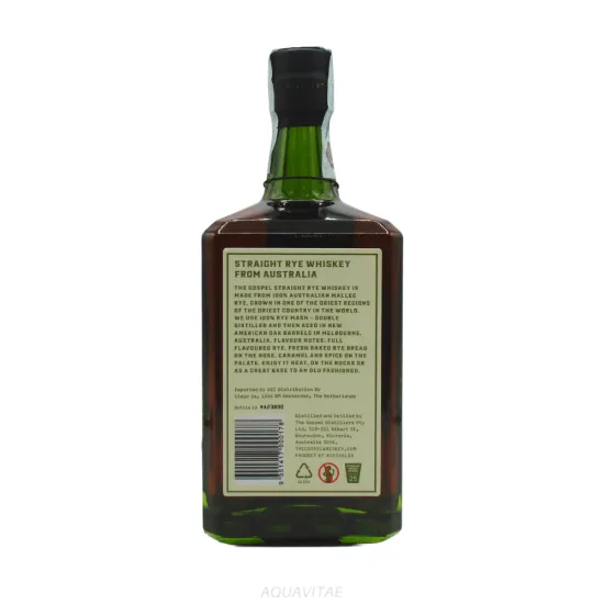 The Gospel Straight Rye Whiskey