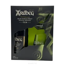 Ardbeg 10 Year Old The Ultimate  Gift Pack + 2 Bicchieri