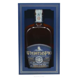 WhistlePig Straight Rye Whiskey 15 Year Old Estate Oak 
