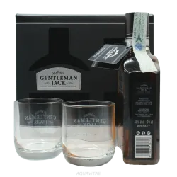 Jack Daniel's Gentleman Jack Cofanetto + 2 Bicchieri