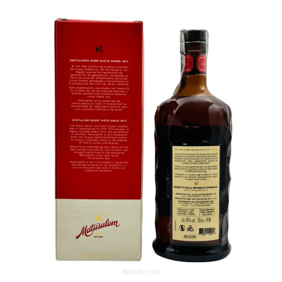 Rum Matusalem 15 Year Old Gran Reserva Original