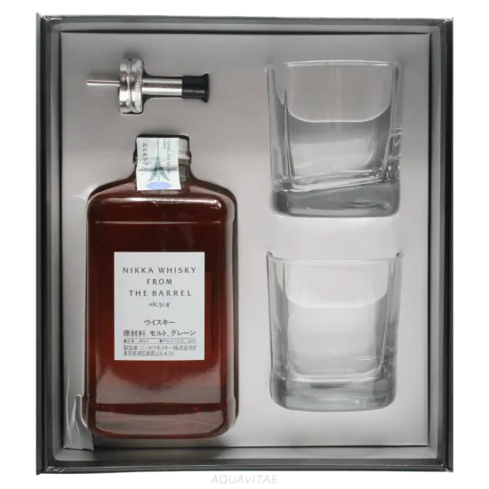 Nikka From The Barrel Cofanetto + 2 Bicchieri e Tappo Dosatore (OC)