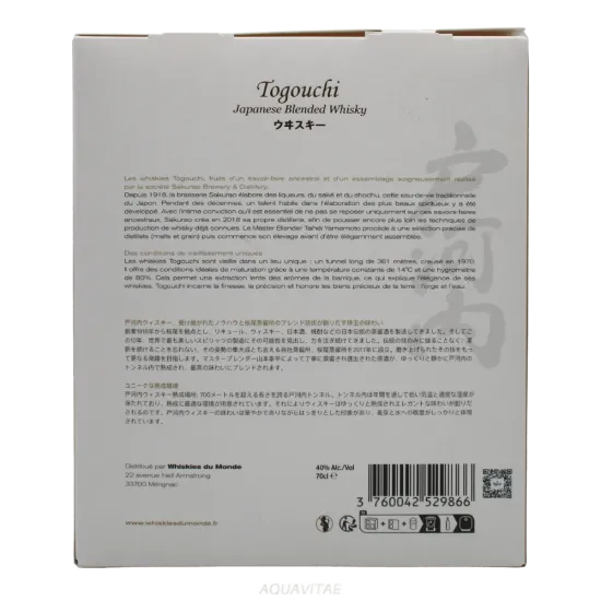Togouchi Premium Japanese Blended + 2 bicchieri