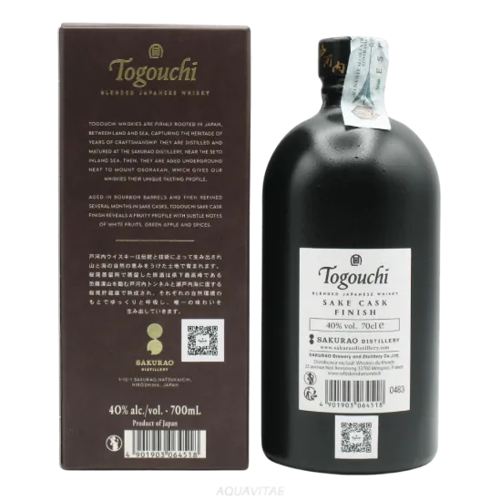 Togouchi Sakè Finish Japanese Blended
