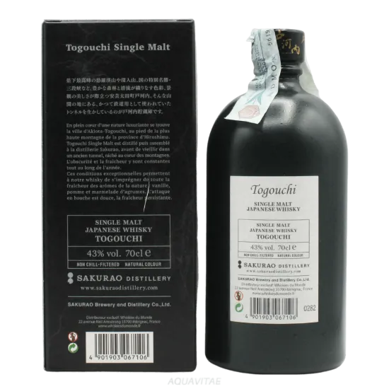 Togouchi Single Malt Japanese Whisky