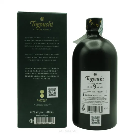 Togouchi 9 Year Old Japanese Blended Whisky