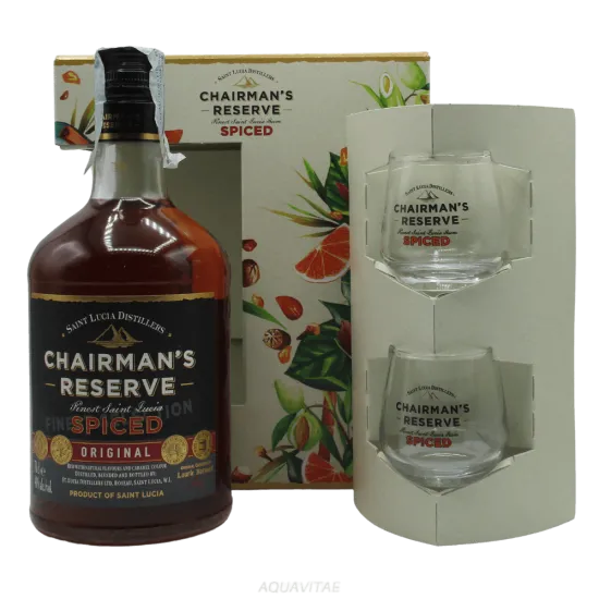 Chairman's Reserve Spiced Gift Pack + 2 Bicchieri