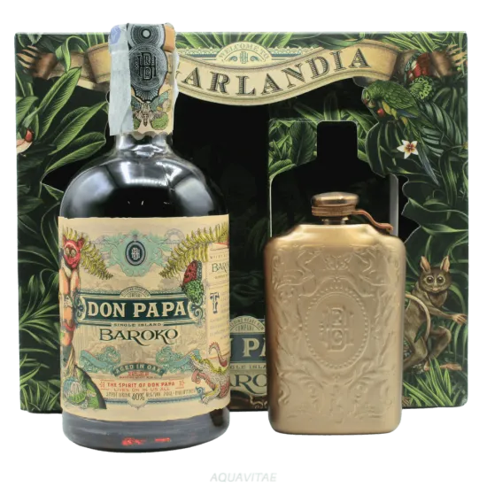 Don Papa Baroko Cofanetto Limited Edition + Fiaschetta