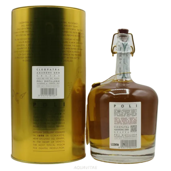 Grappa Cleopatra Amarone Oro Poli