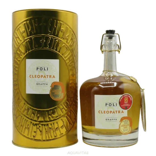 Grappa Cleopatra Moscato Oro Poli