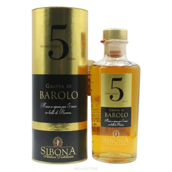 Grappa Riserva Barolo 5 Anni Sibona