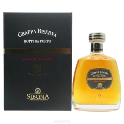 Grappa Riserva Single Barrel in Botti da Porto Limited Edition Sibona