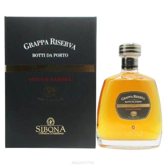 Grappa Riserva Single Barrel in Botti da Porto Limited Edition Sibona