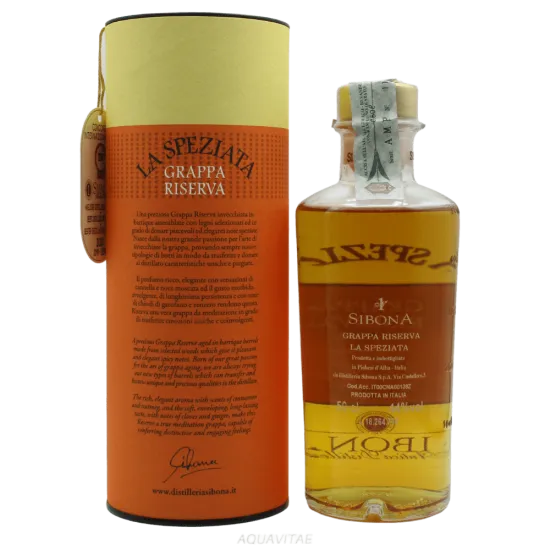 Grappa Riserva La Speziata Sibona 