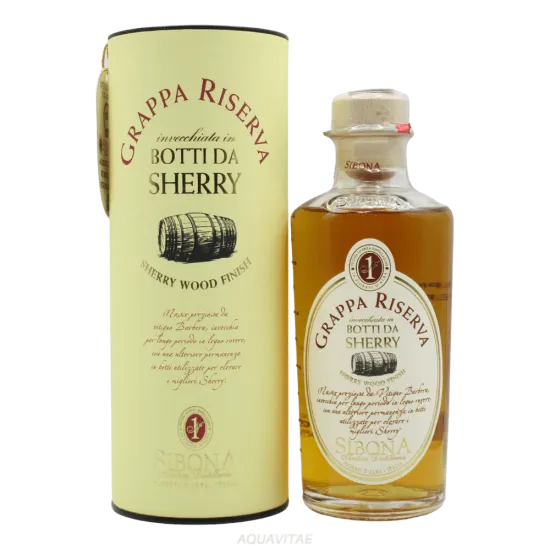 Grappa Riserva in Botti da Sherry Sibona