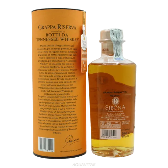 Grappa Riserva in Botti da Tennessee Whiskey Sibona