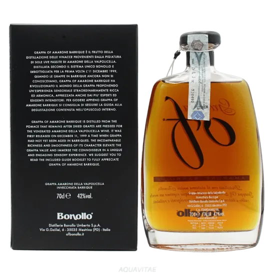 Grappa Of Amarone Barrique Bonollo