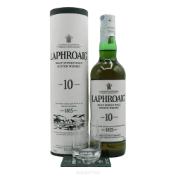 Laphroaig 10 Year Old + Bicchiere Laphroaig 